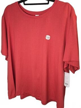 Xersion 3X Red Polyester Spandex T-Shirt